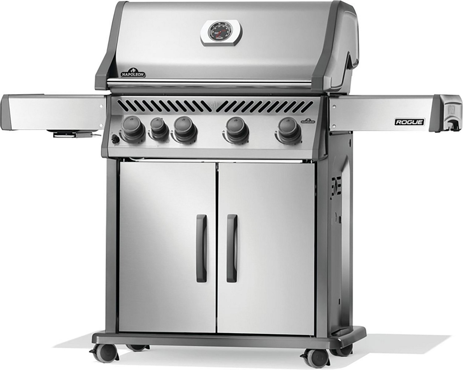 Napoleon Rogue 525 4-Burner SS Natural Gas Grill with Range Side Burner