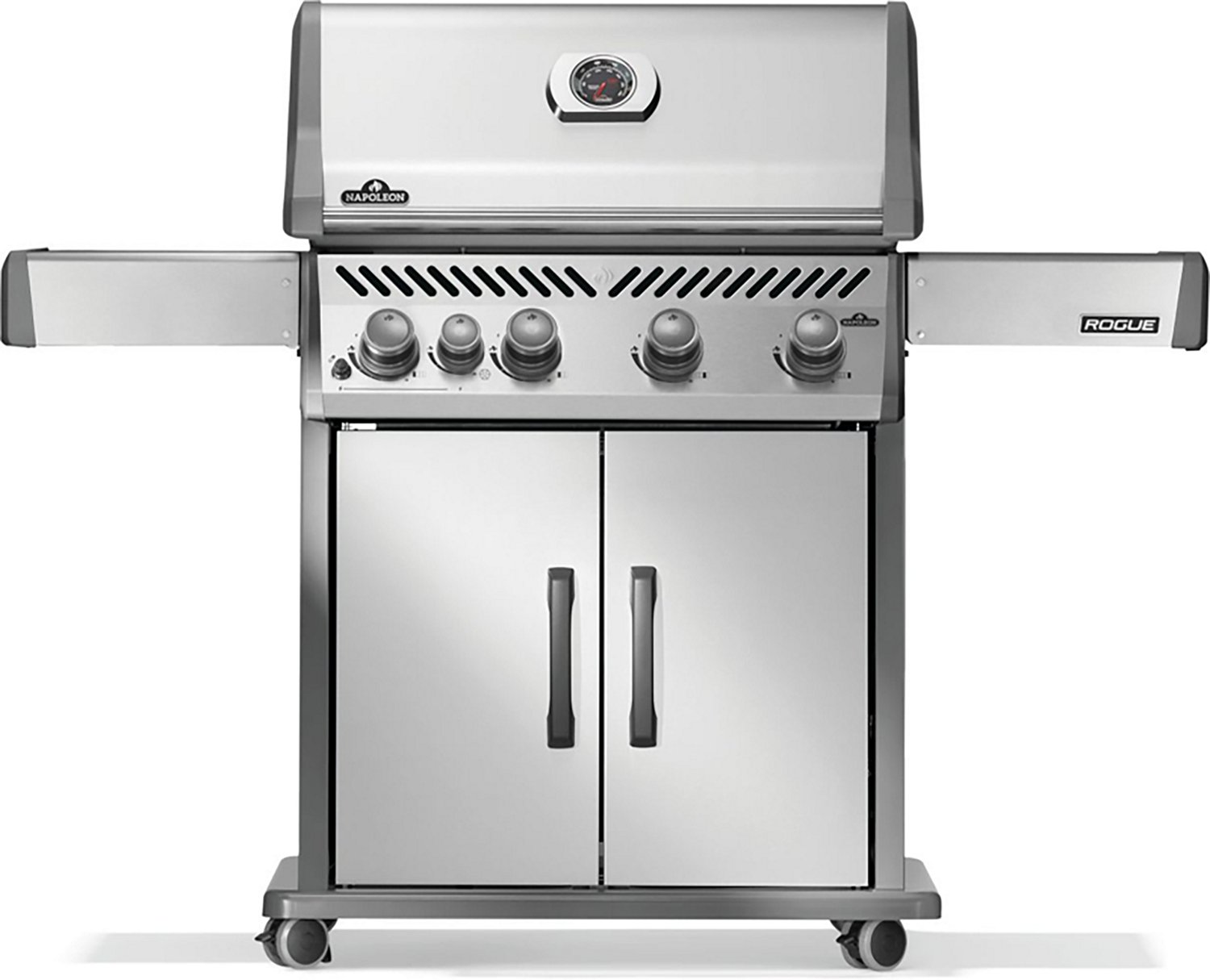 Napoleon Rogue 525 4-Burner SS Natural Gas Grill with Range Side Burner - view number 2