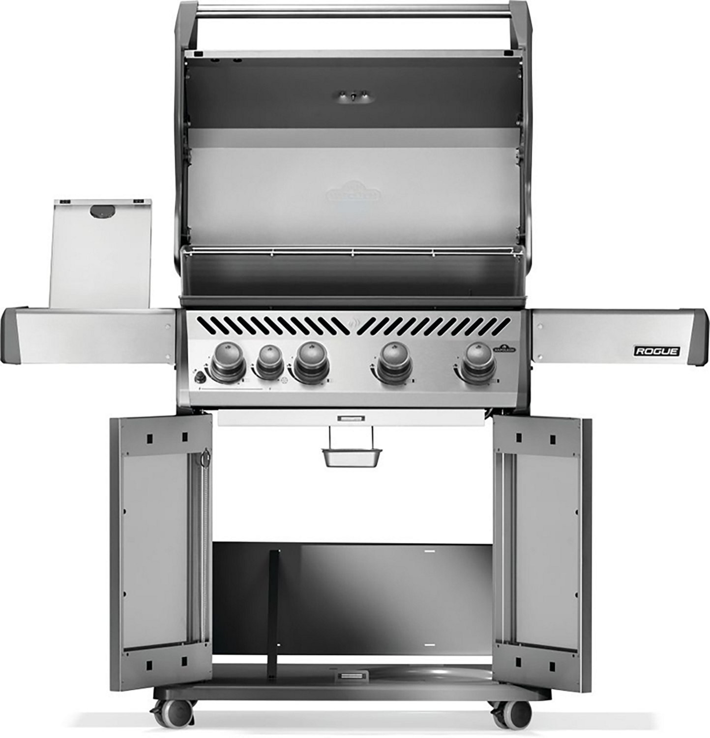 Napoleon Rogue 525 4-Burner SS Natural Gas Grill with Range Side Burner - view number 4