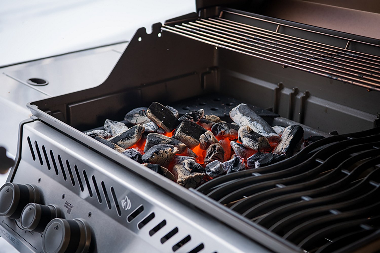 Napoleon Cast Iron Charcoal and BBQ Smoker Tray