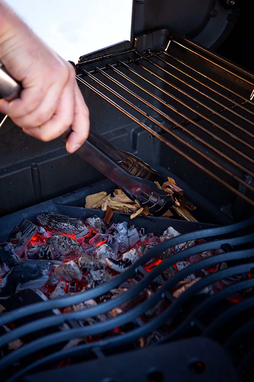 Napoleon Cast Iron Charcoal and BBQ Smoker Tray