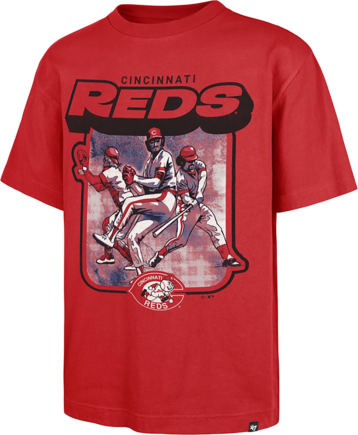 '47 Cincinnati Reds Infield Fly Foundation Graphic T-shirt