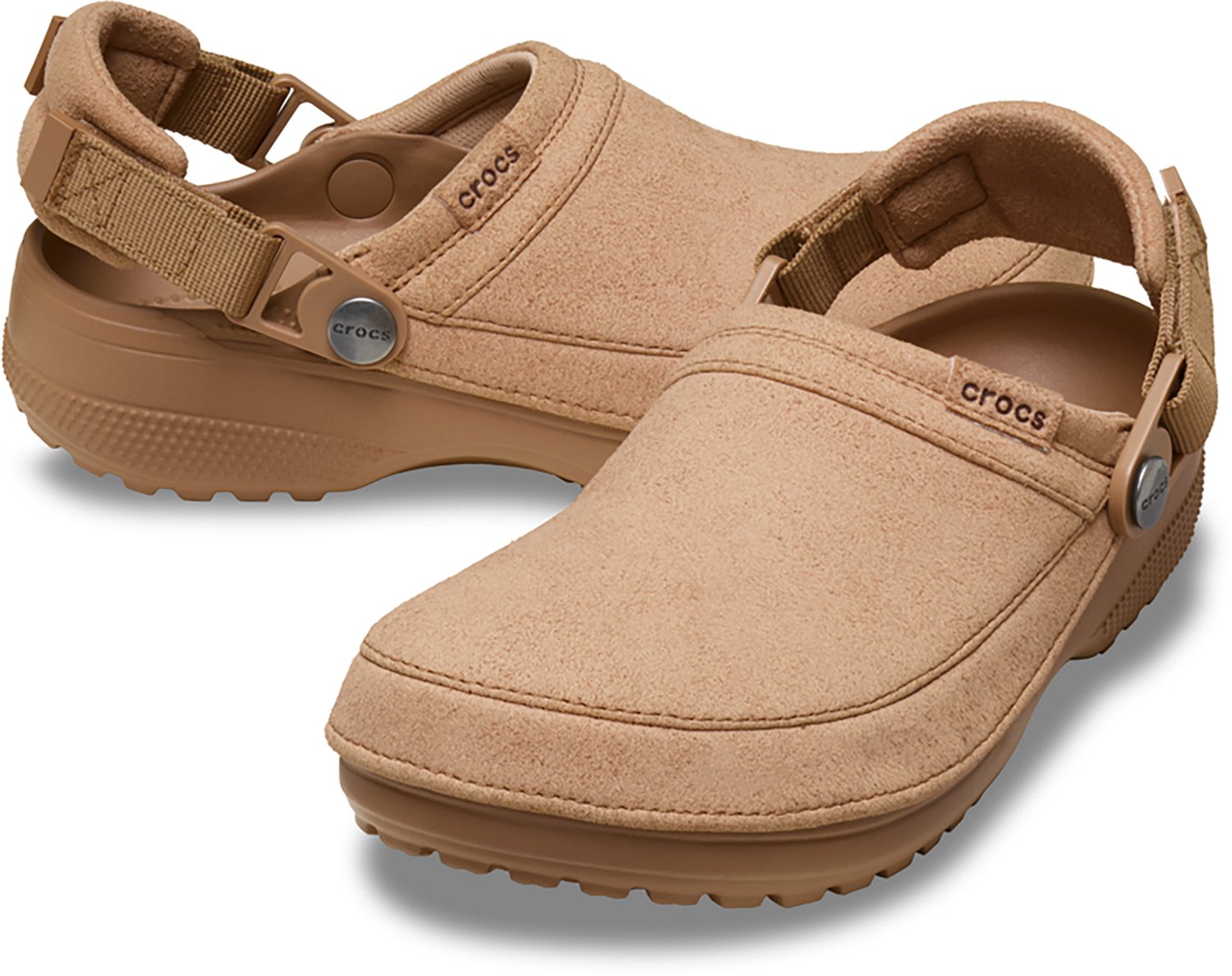Crocs Adults' Classic Crafted Vegan Suede Clogs - view number 3