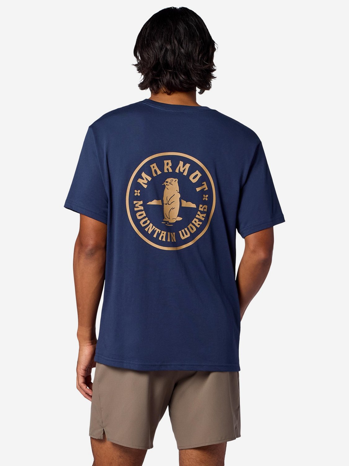 Marmot Men's Marmot Mountain Works Circle Critter Graphic T-shirt - view number 2