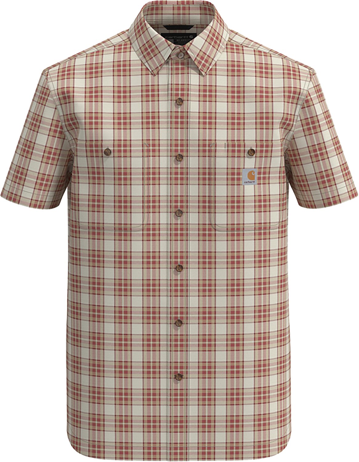 Carhartt Men's Bozeman Relaxed Short Sleeve Plaid Shirt