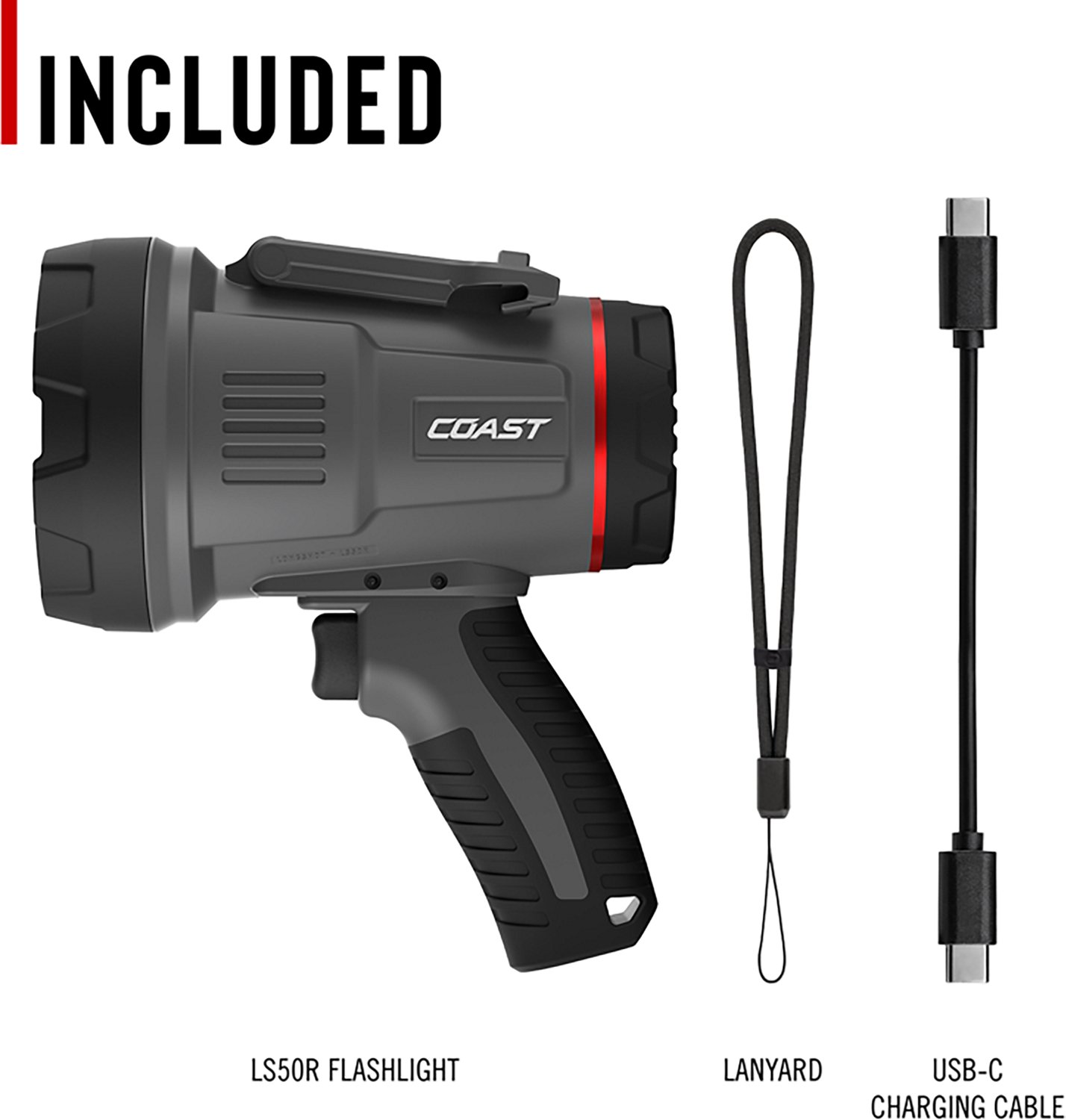 Coast LONGSHOT LS50R 5000L Rechargeable Spot Light - view number 3