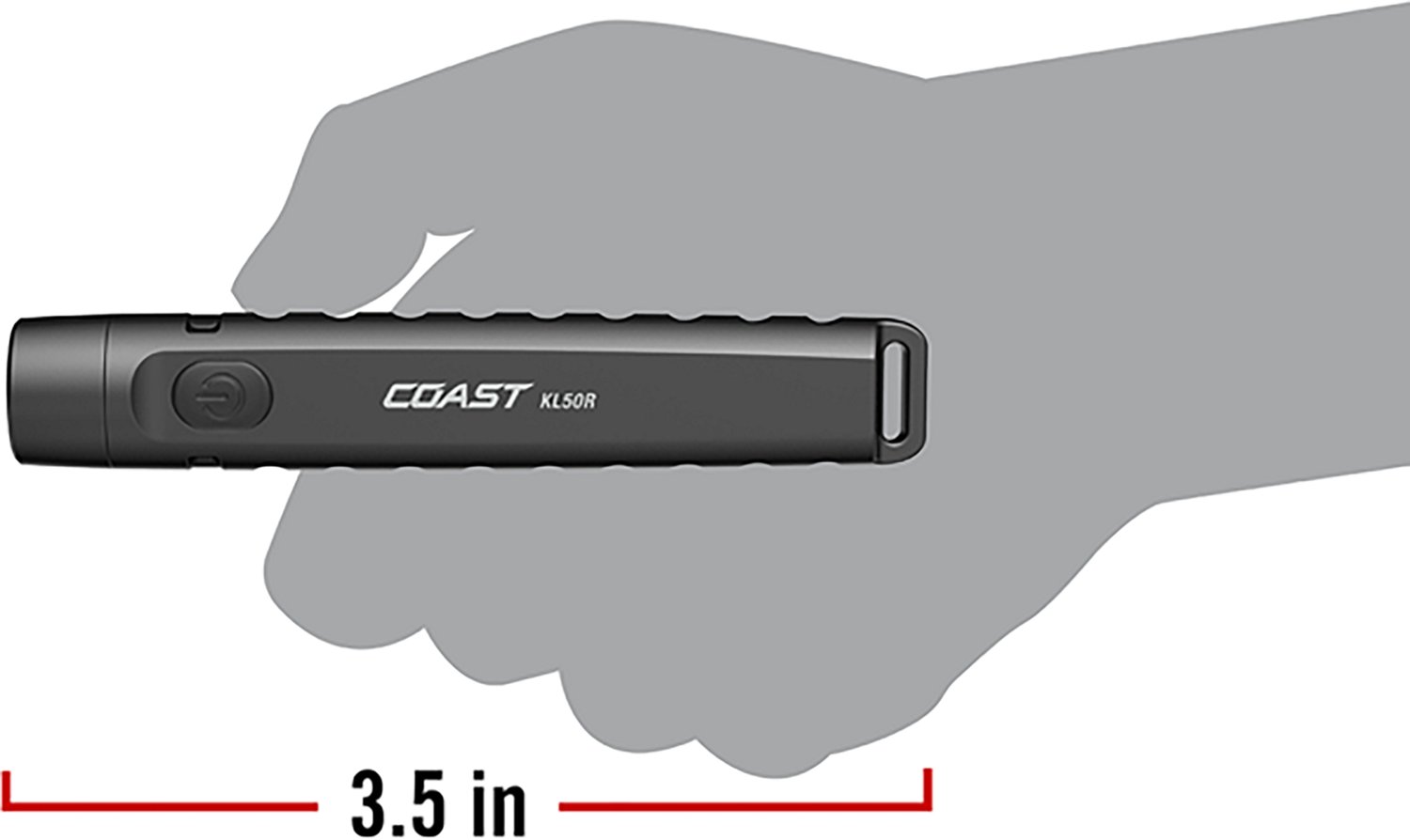 Coast KL50R 400 Lumen Rechargeable Flashlight - view number 2