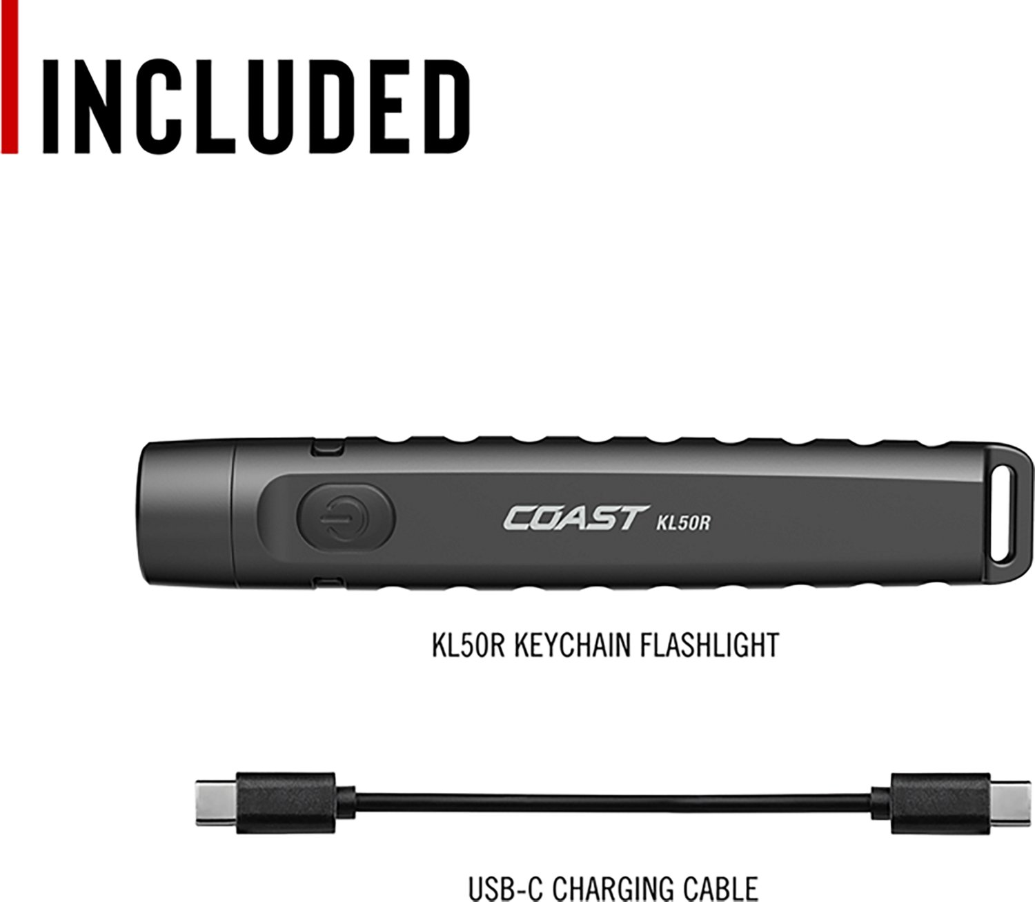 Coast KL50R 400 Lumen Rechargeable Flashlight - view number 3