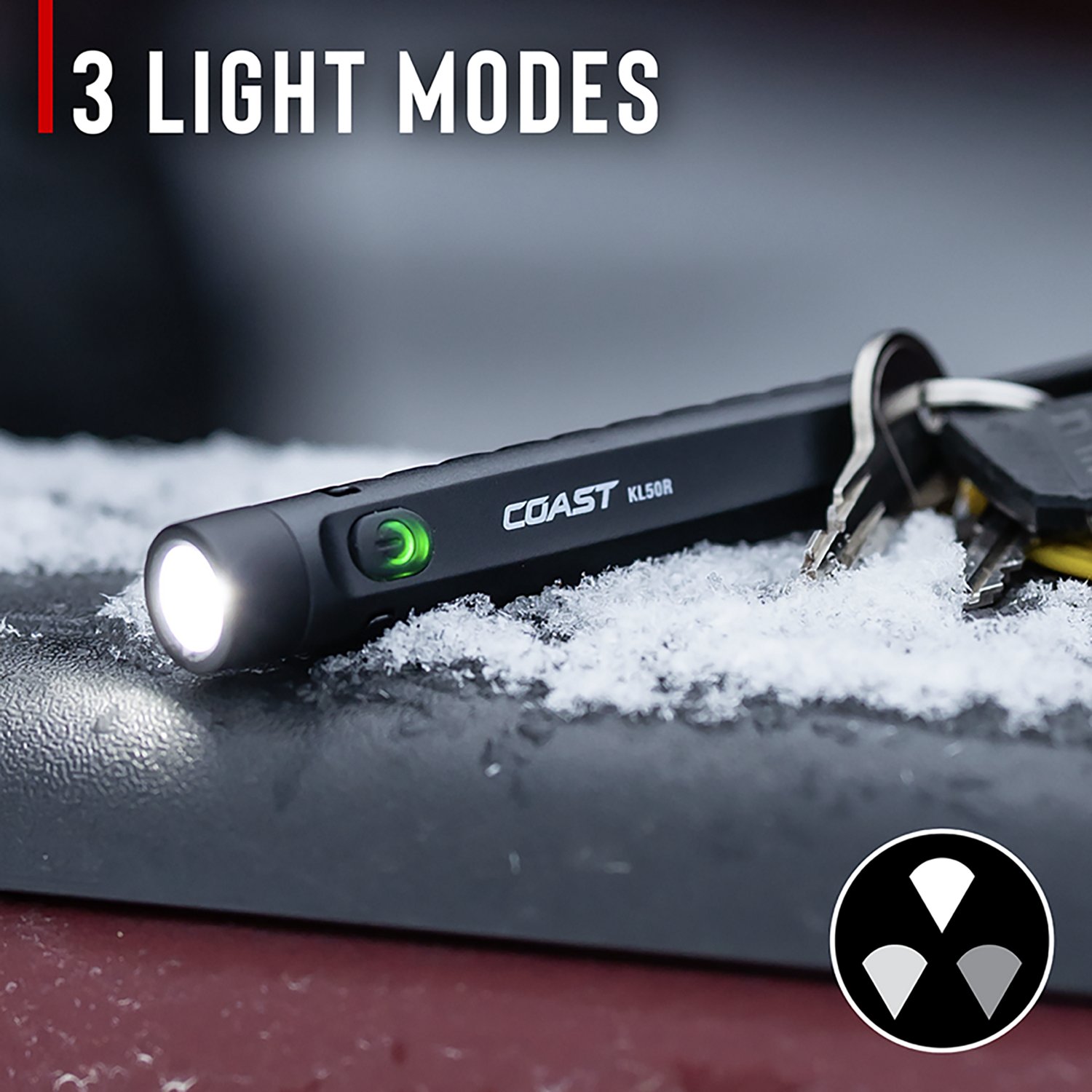 Coast KL50R 400 Lumen Rechargeable Flashlight - view number 6