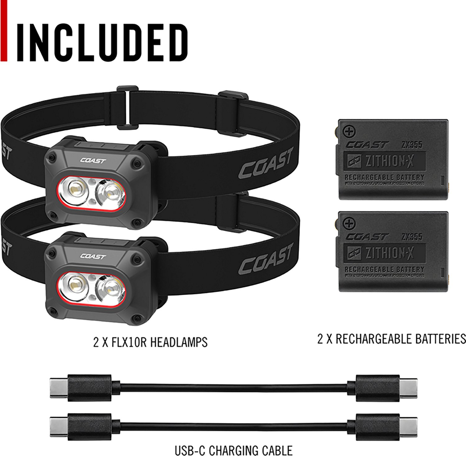 Coast FLX10R Headlamps 2-Pack - view number 2