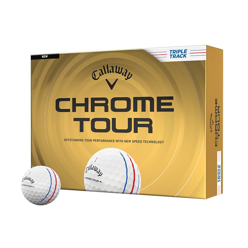 Callaway 2026 Chrome Triple Track Golf Balls 12-Pack