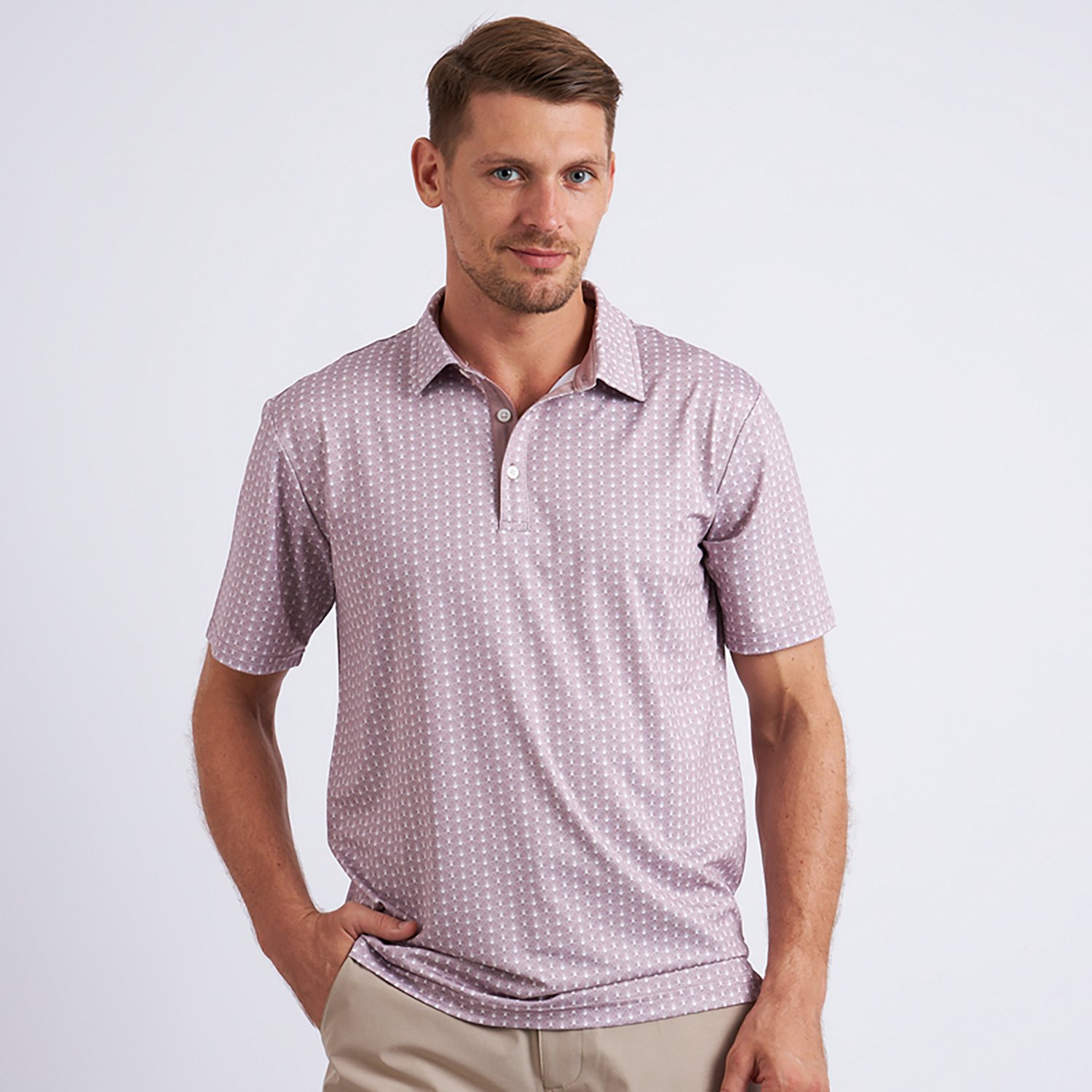 Swannies Men's Seashell Polo Shirt