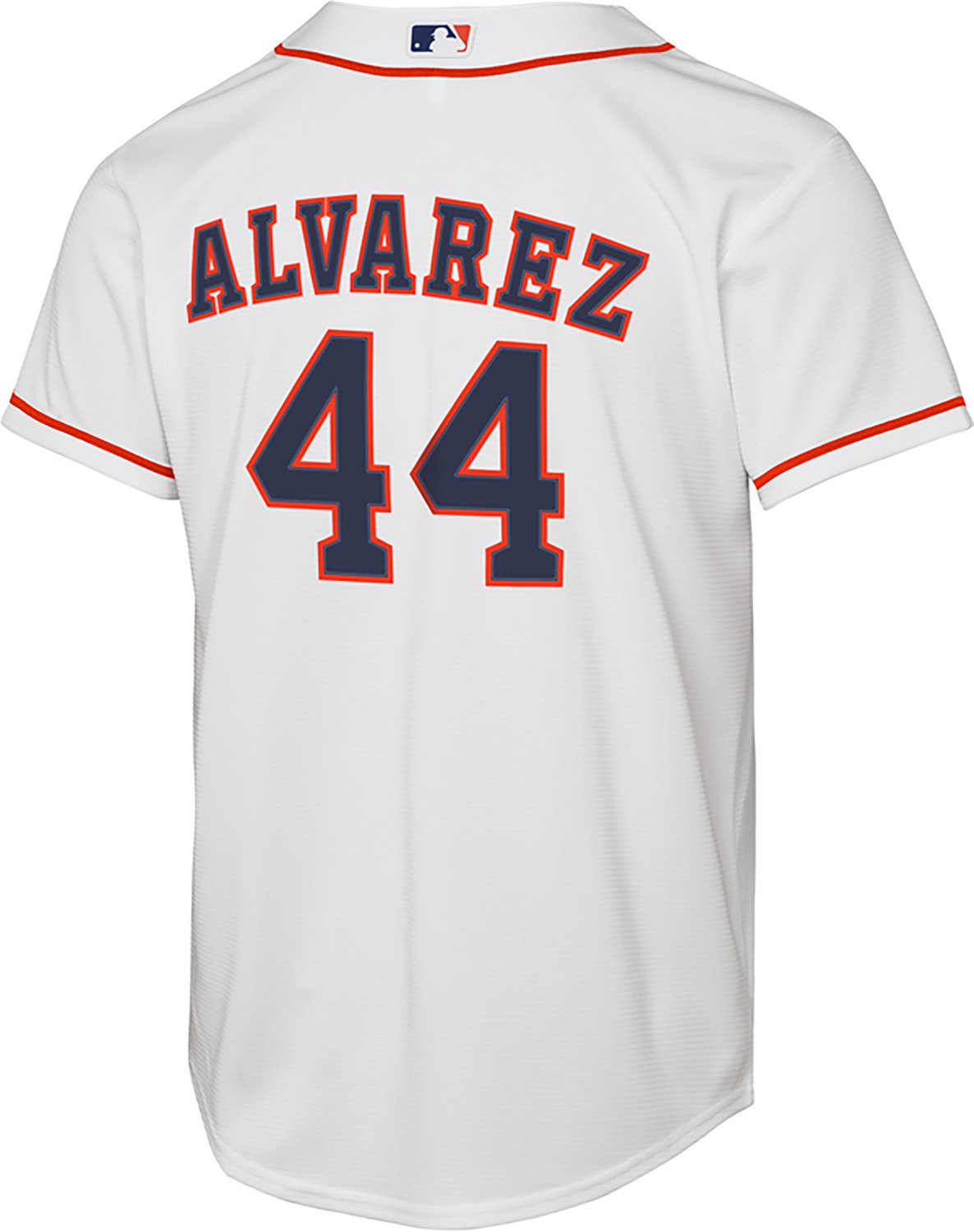 Nike Boys' Houston Astros Yordan Alvarez #44 Home Baseline Jersey