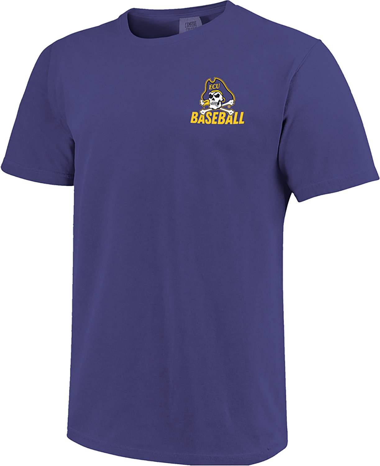 Image One Men's East Carolina University Baseball Card T-Shirt - view number 2