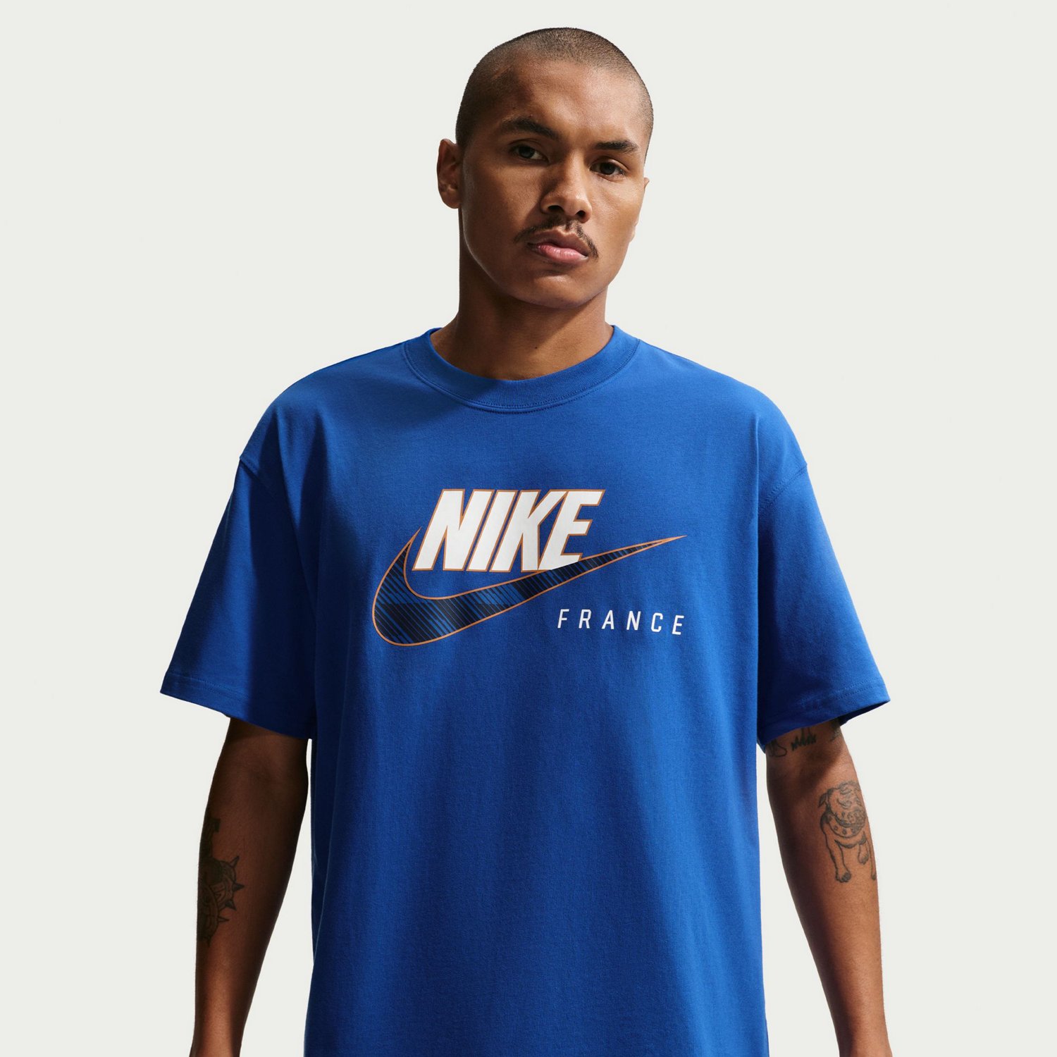 Nike Men's France World Cup 2026 Futura T-Shirt - view number 3