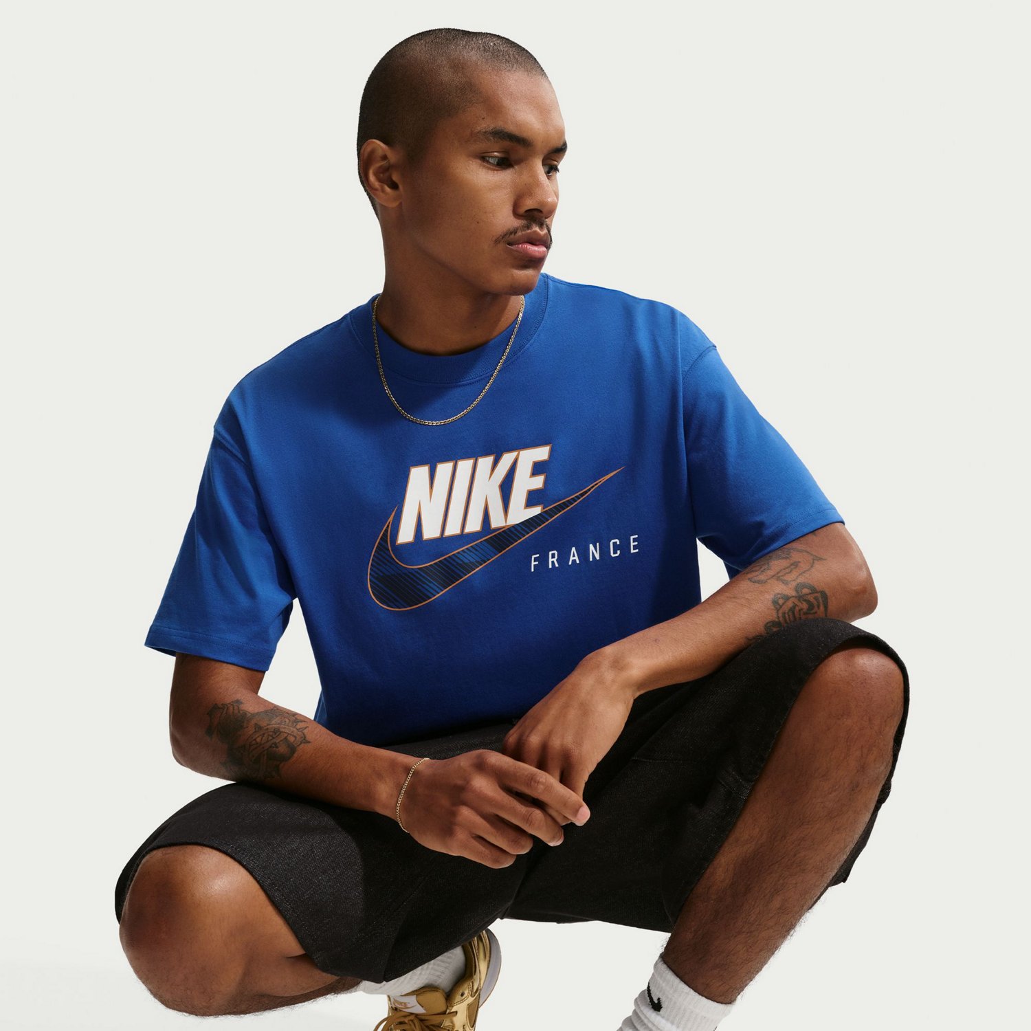 Nike Men's France World Cup 2026 Futura T-Shirt - view number 5