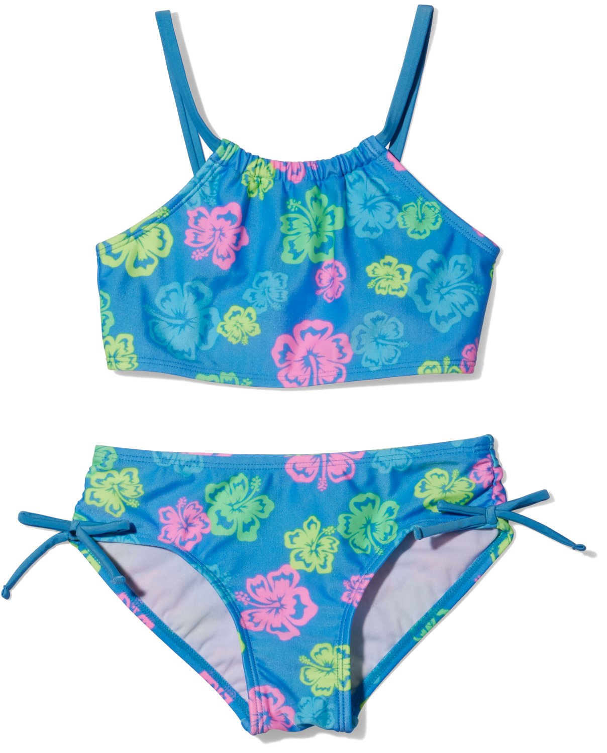 O'Rageous Girls' 4-6X Hibi Days Halter 2-Piece Swimsuit