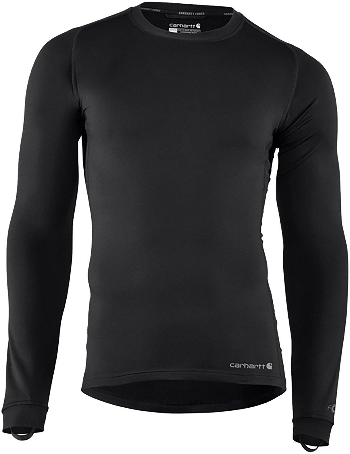 Carhartt Men's Force® Heavyweight Stretch Crewneck Base Layer - view number 2