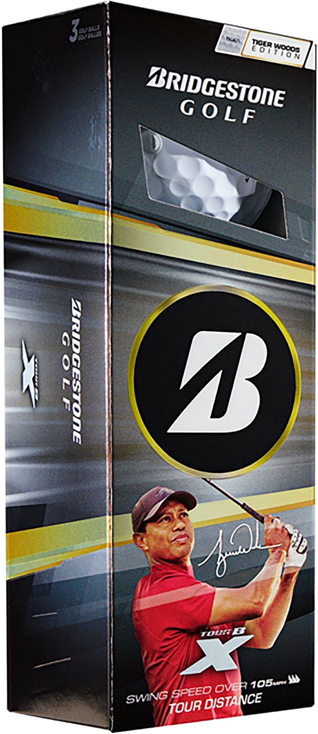 Bridgestone 2026 Tour B X Tiger Woods Edition Golf Balls 12-Pack