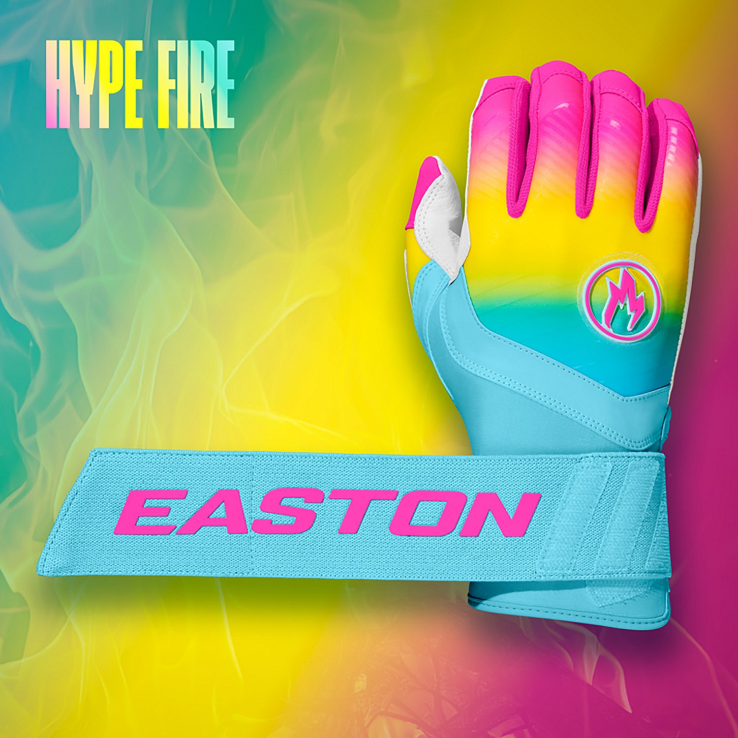 Easton Youth Walk-Off Ethos Locked-In Hype Fire Batting Gloves - view number 7