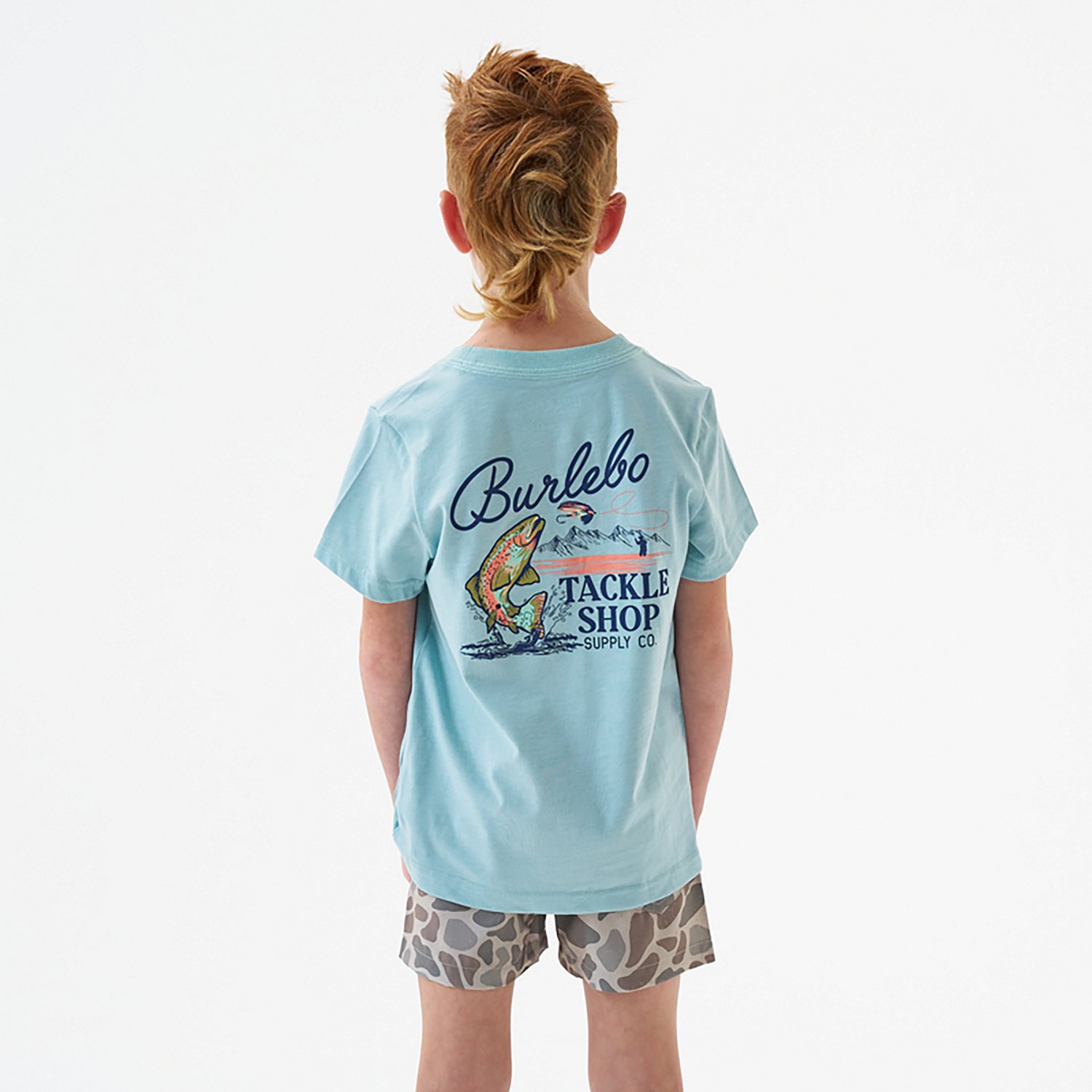 BURLEBO Boys' Tackle Shop Short Sleeve T-shirt - view number 2