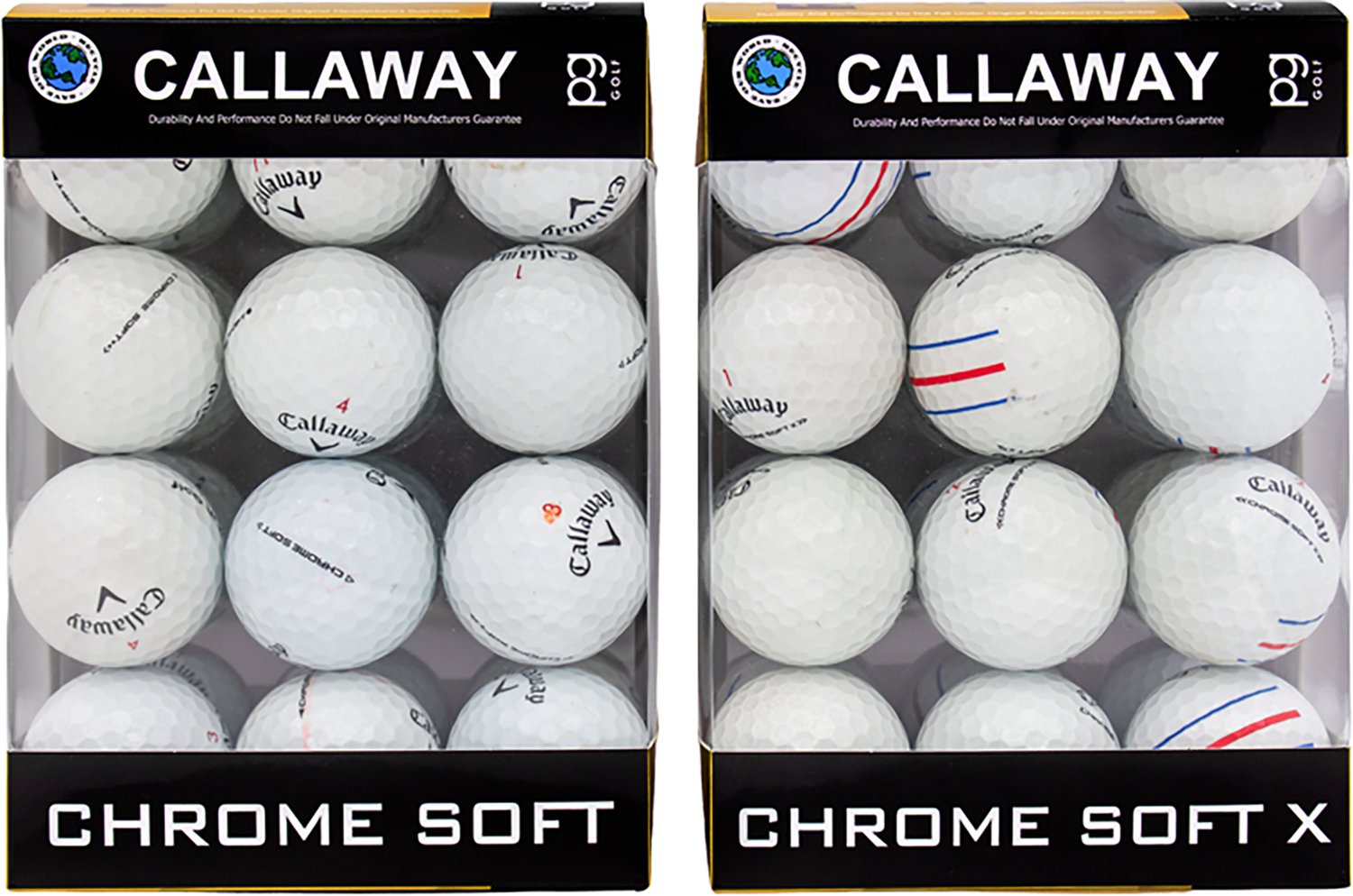 Reload Mid-Grade Recycled Callaway Chrome Soft Tour Golf Balls 24-pack - view number 2
