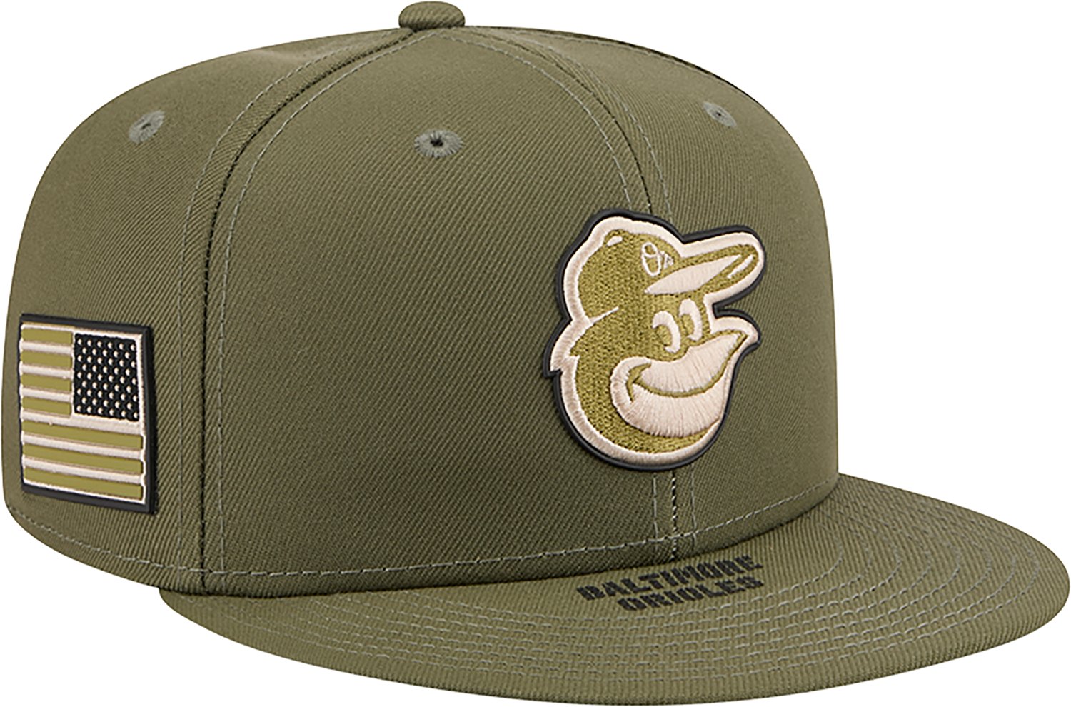 New Era Baltimore Orioles 2026 Armed Forces Day 59FIFTY Cap - view number 3
