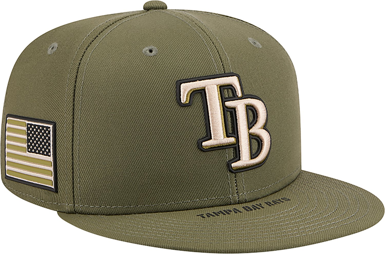 New Era Tampa Bay Rays 2026 Armed Forces Day 59FIFTY Cap - view number 3