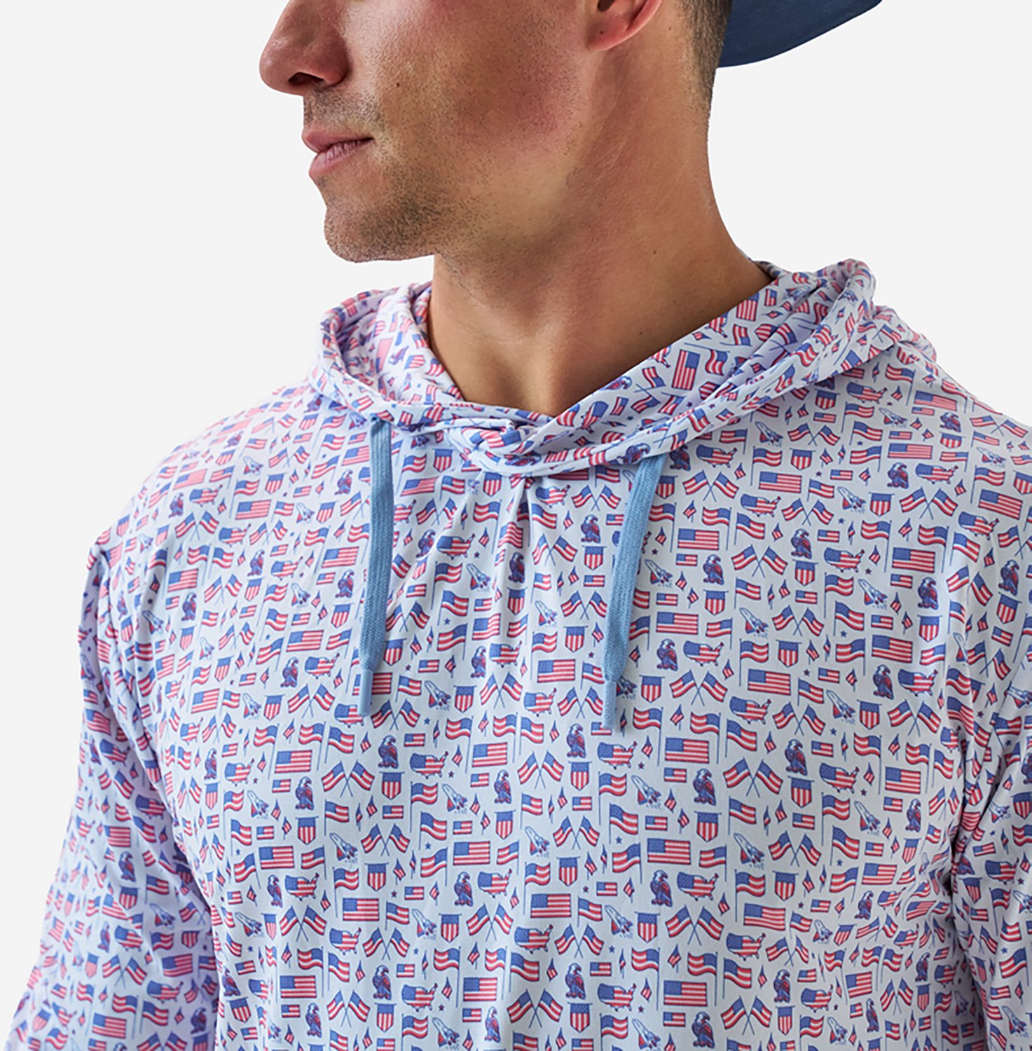 BURLEBO Men's Performance Hoodie                                                                                                 - view number 3