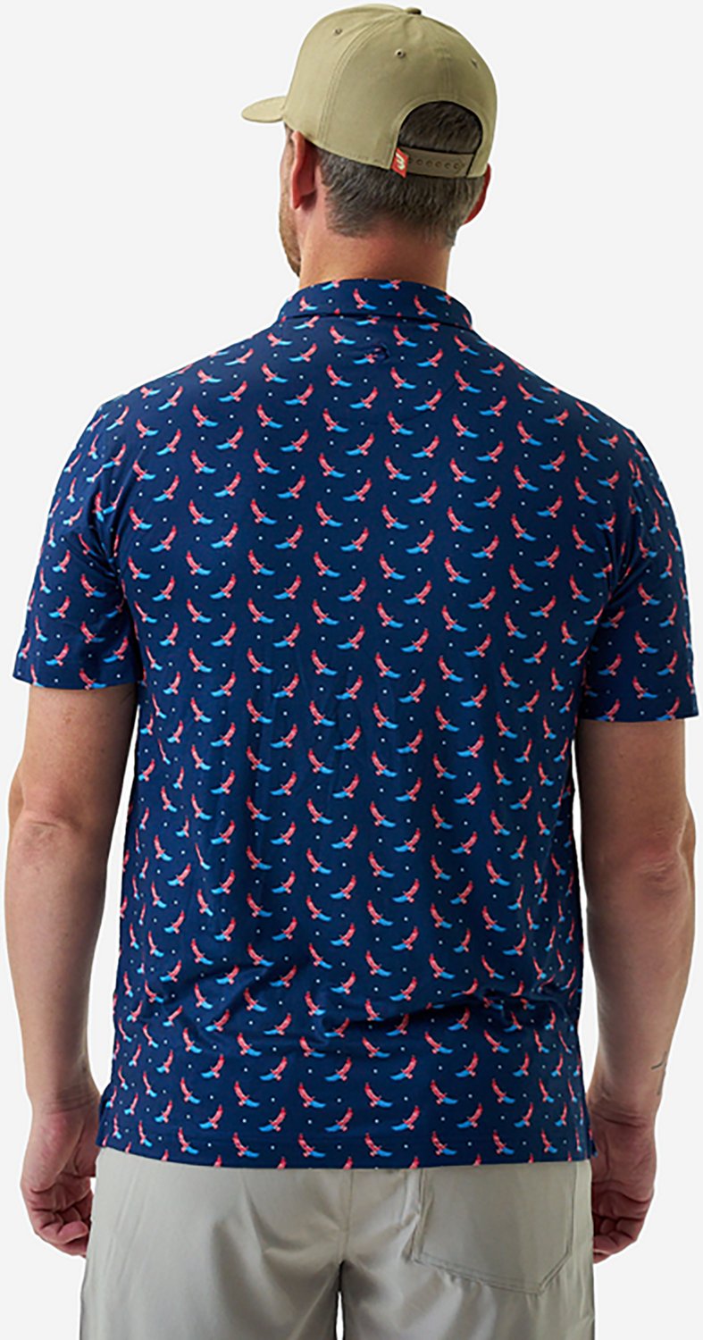 BURLEBO Men's Performance Polo Shirt - view number 2