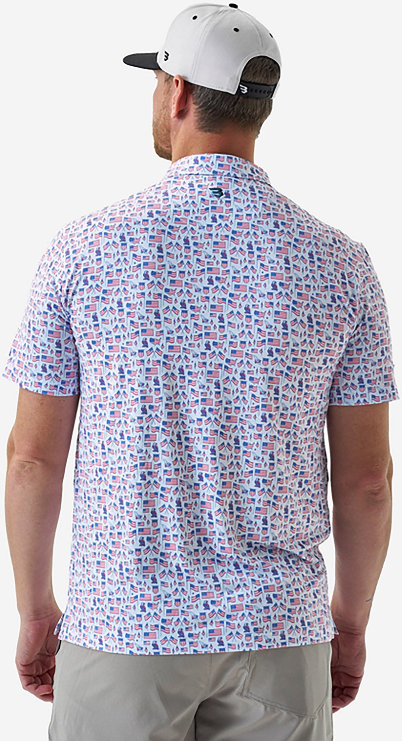 BURLEBO Men's Performance Polo Shirt - view number 2