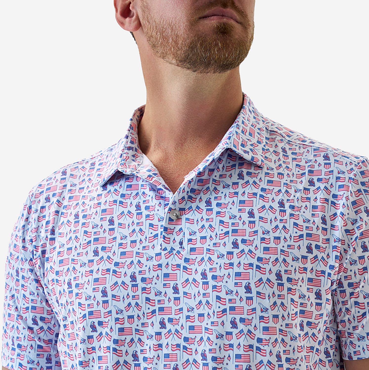 BURLEBO Men's Performance Polo Shirt - view number 3