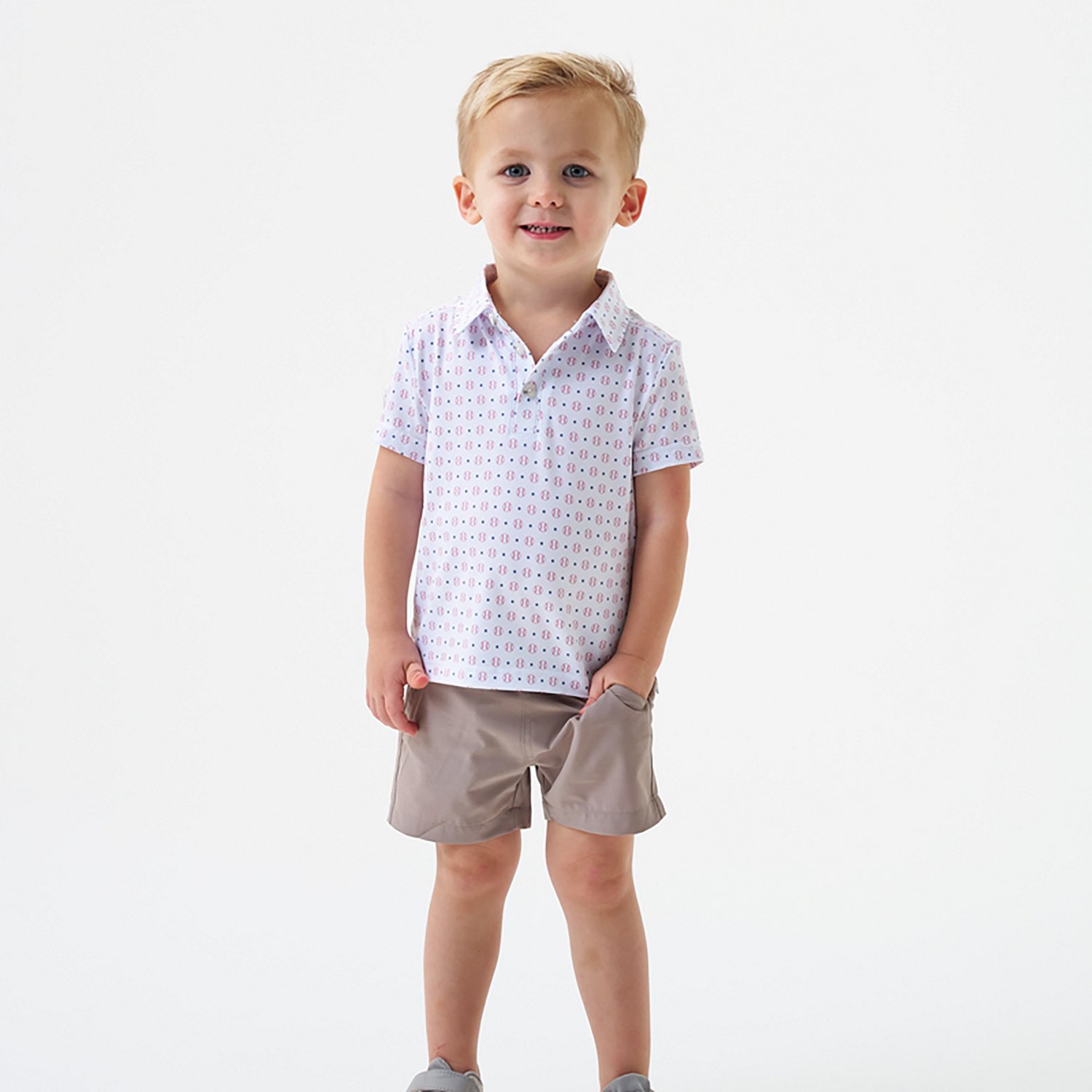 BURLEBO Toddler Boys' Performance Polo - view number 3