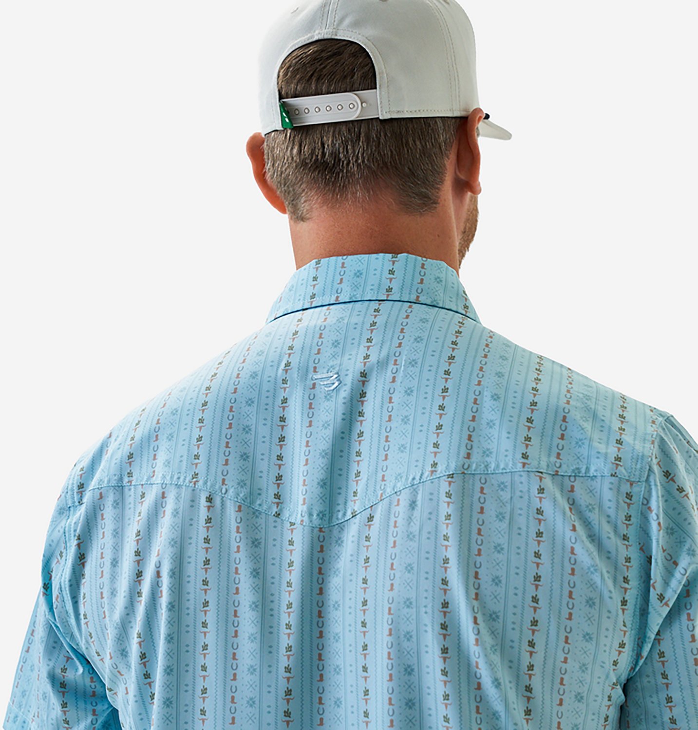 BURLEBO Men's Performance Western Shirt - view number 4