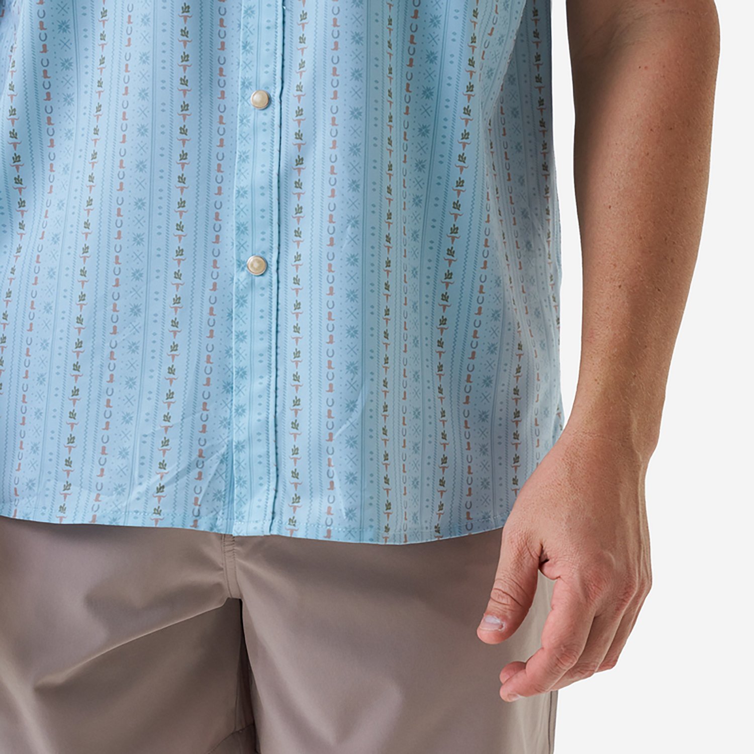 BURLEBO Men's Performance Western Shirt - view number 5
