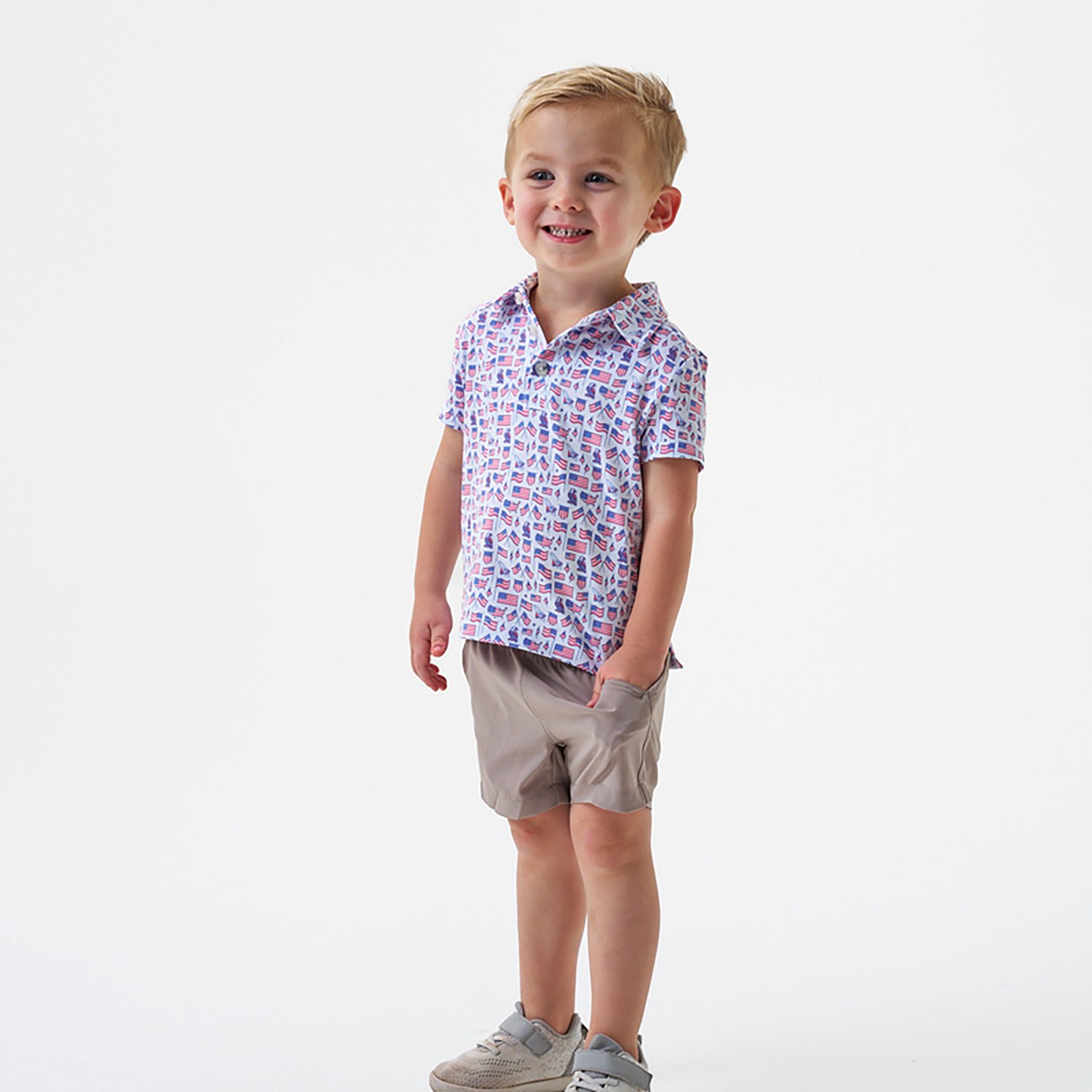 BURLEBO Boys' Performance Polo Shirt - view number 3