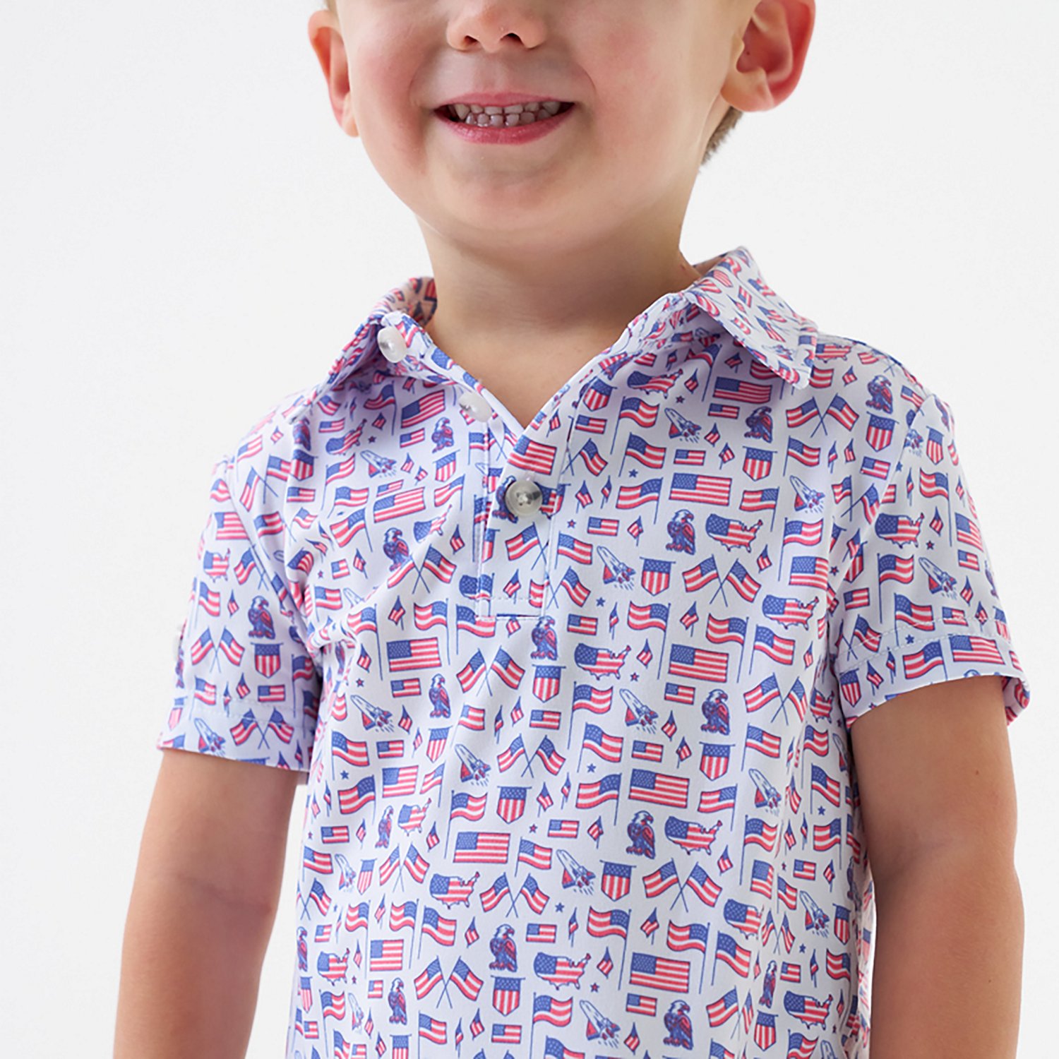 BURLEBO Boys' Performance Polo Shirt - view number 4