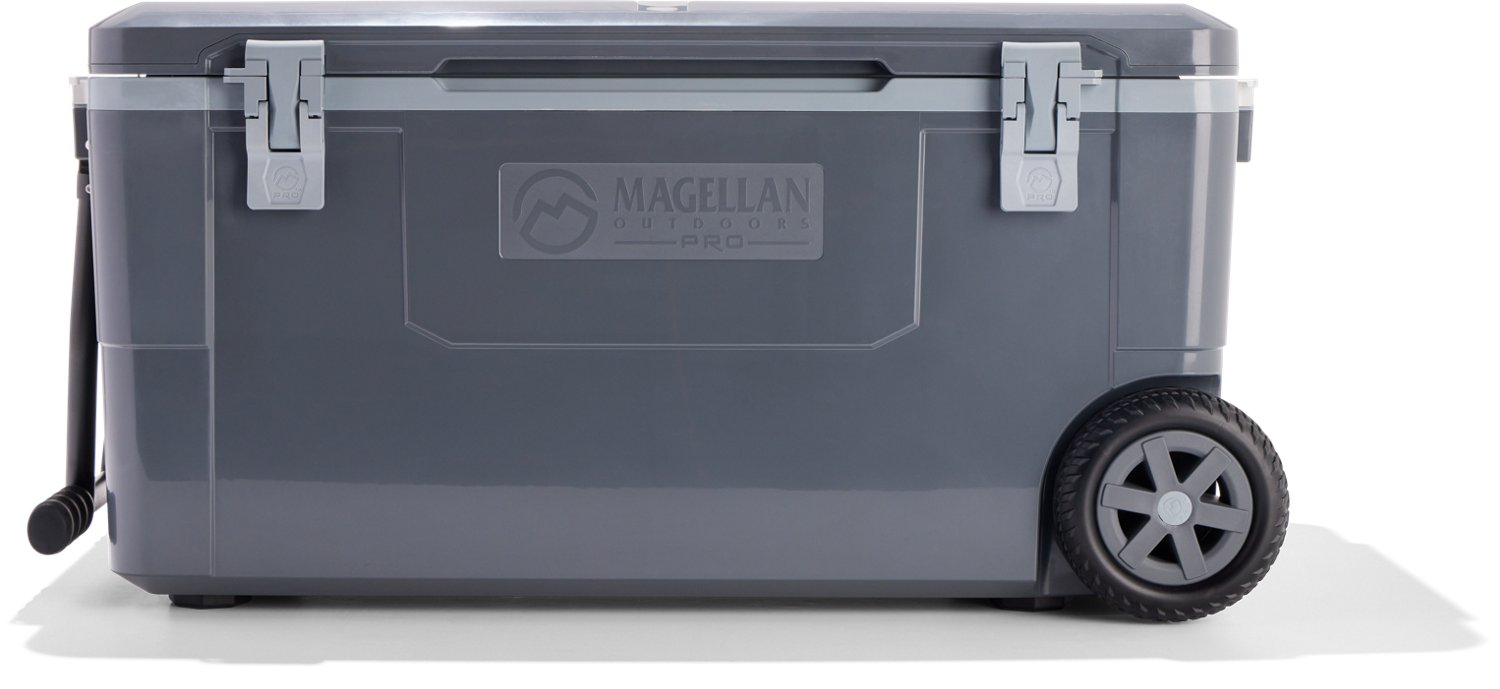 Magellan Outdoors Pro Explorer 100 Quart Ice Box Wheeled