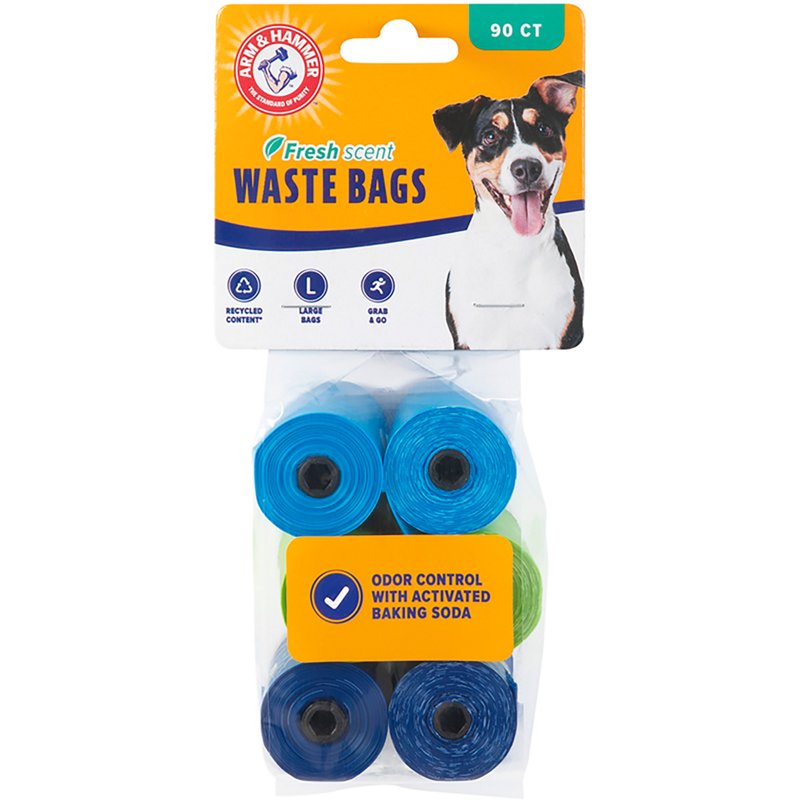 Arm & Hammer Disposable Waste Bag Refills 90-Pack