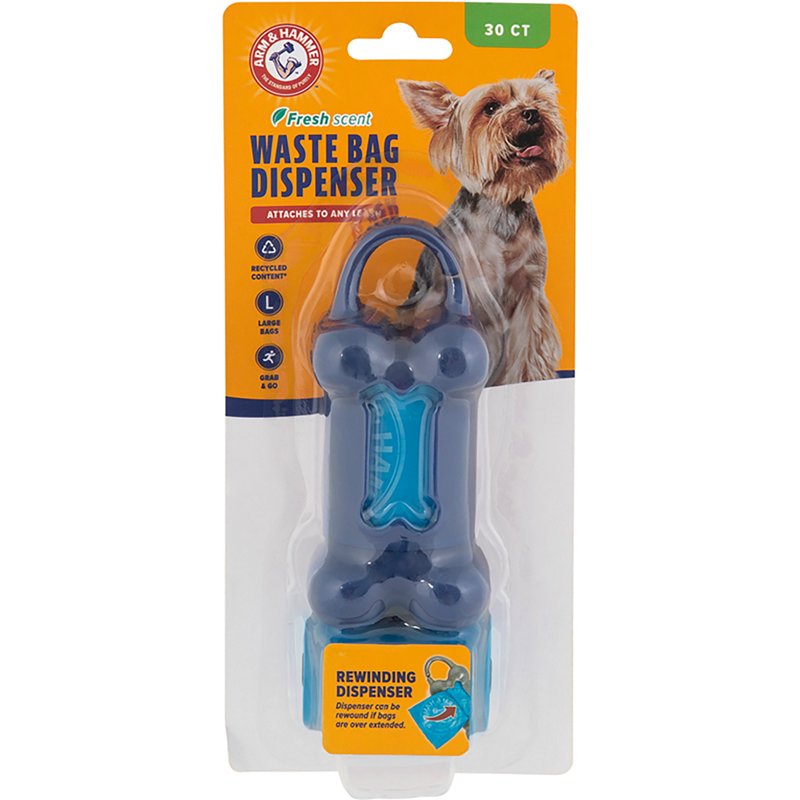 Arm & Hammer Bone Dispenser and Disposable Waste Bag Set