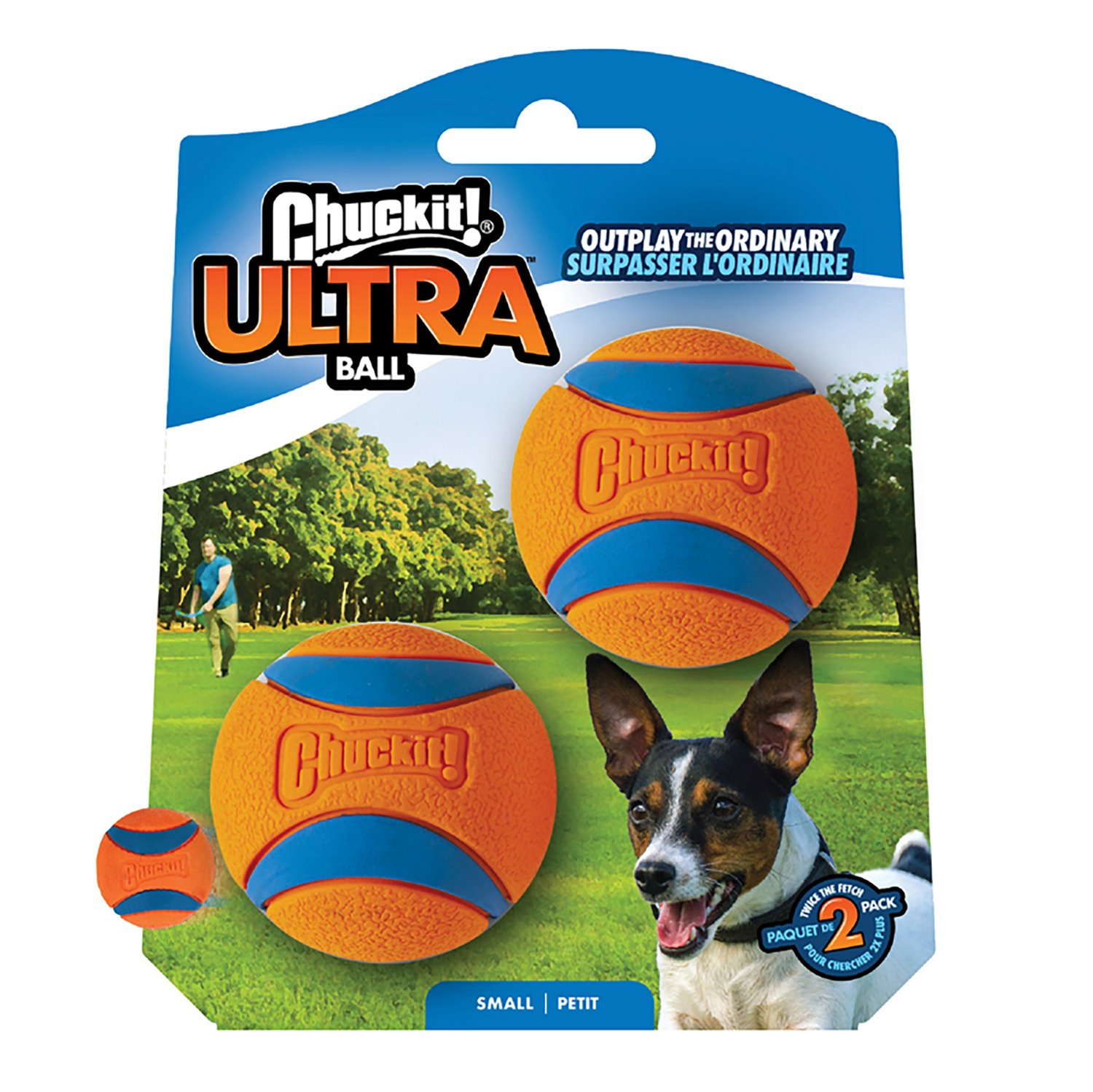 Chuckit! Ultra Ball Dog Toys 2-Pack