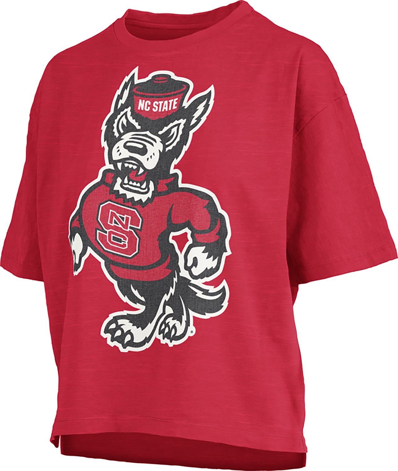 Pressbox Women's NC State Big Canvas Puff Castillo Motley Crew T-shirt - view number 2