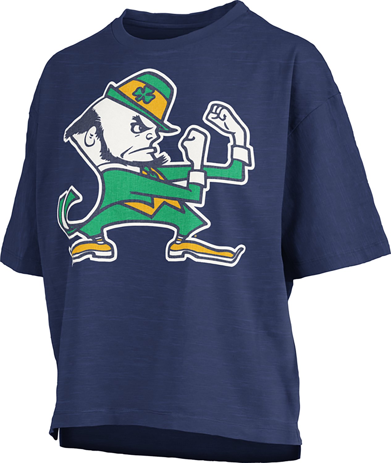 Pressbox Women's Notre Dame Big Canvas Puff Castillo Motley Crew T-shirt