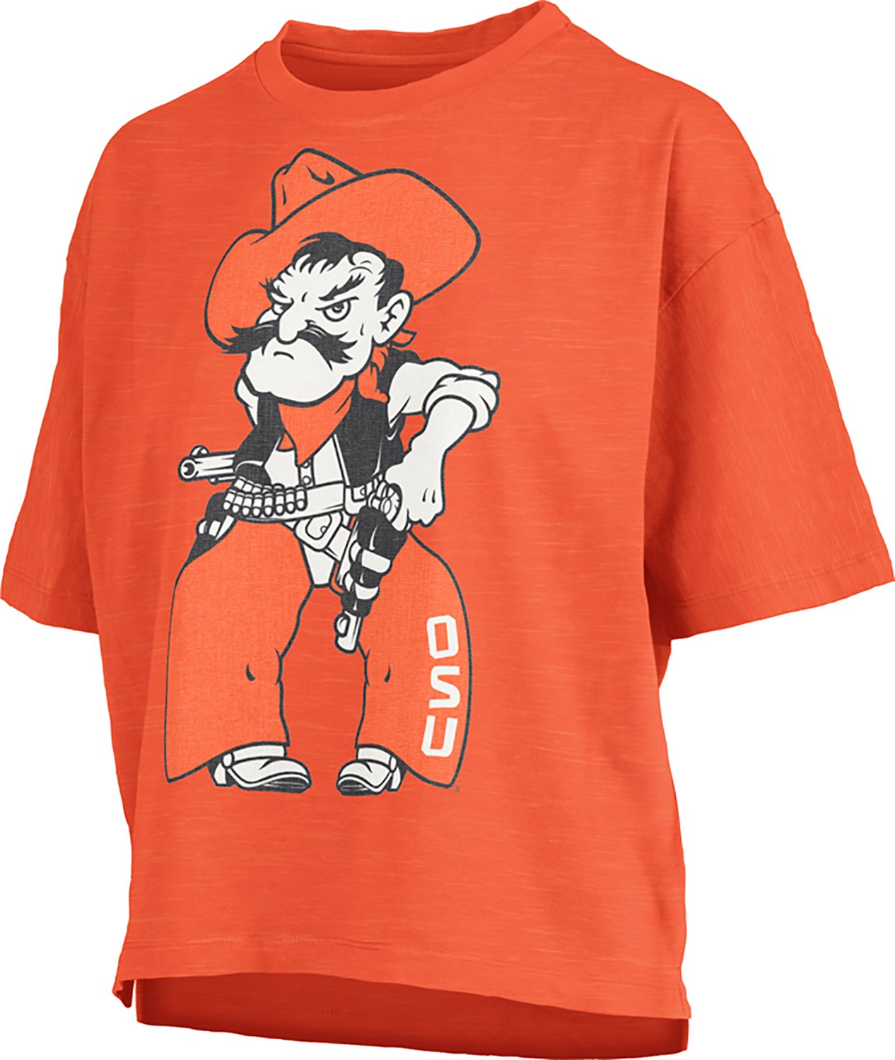 Pressbox Women's Oklahoma State Big Canvas Puff Castillo Motley Crew T-shirt - view number 2
