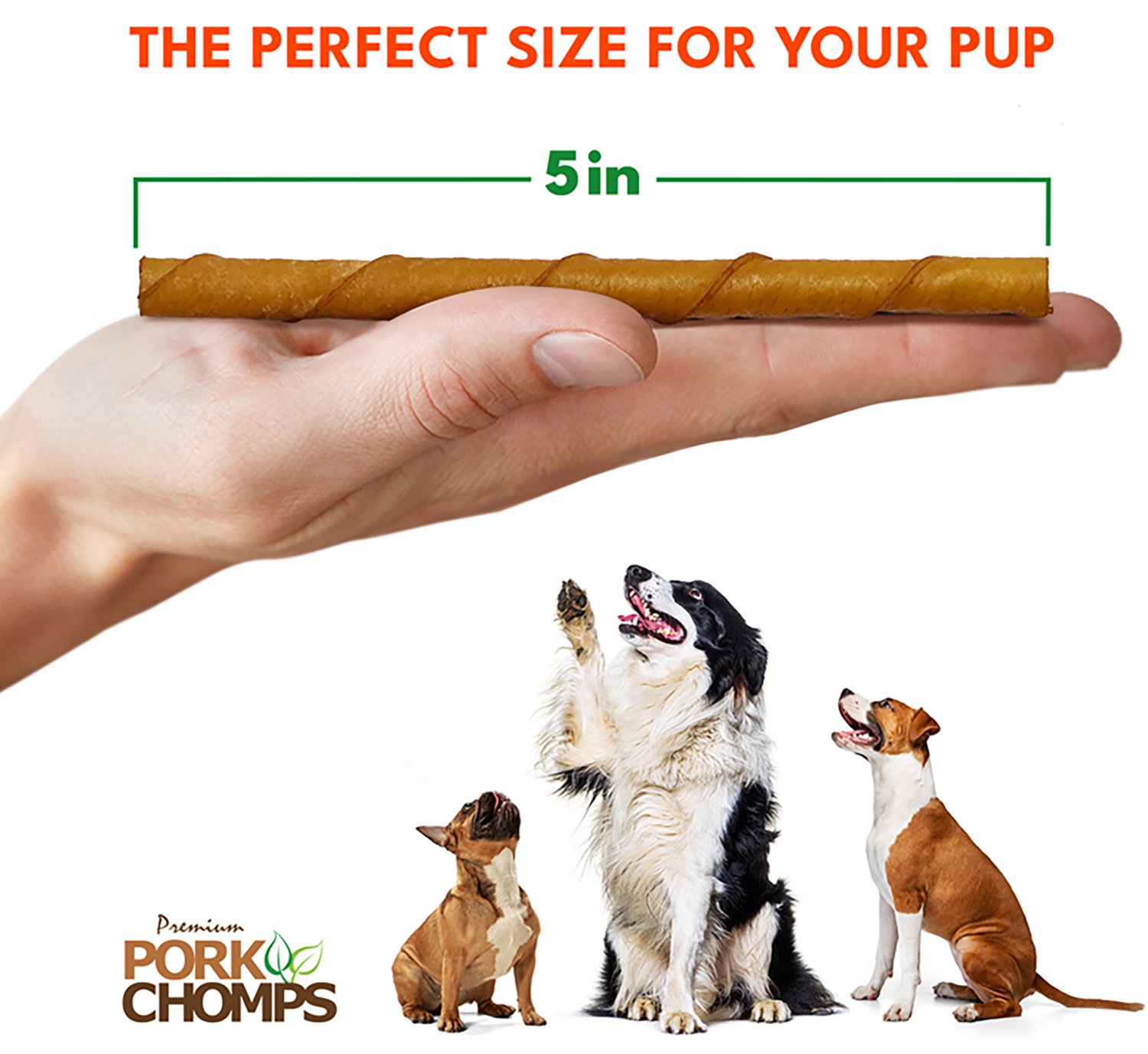 Pork Chomps Roasted Mini Twists 20-count - view number 4