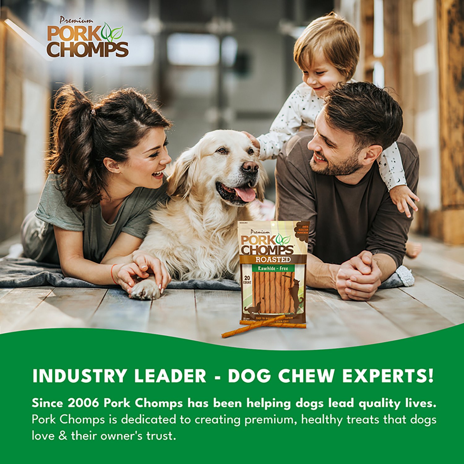 Pork Chomps Roasted Mini Twists 20-count - view number 6