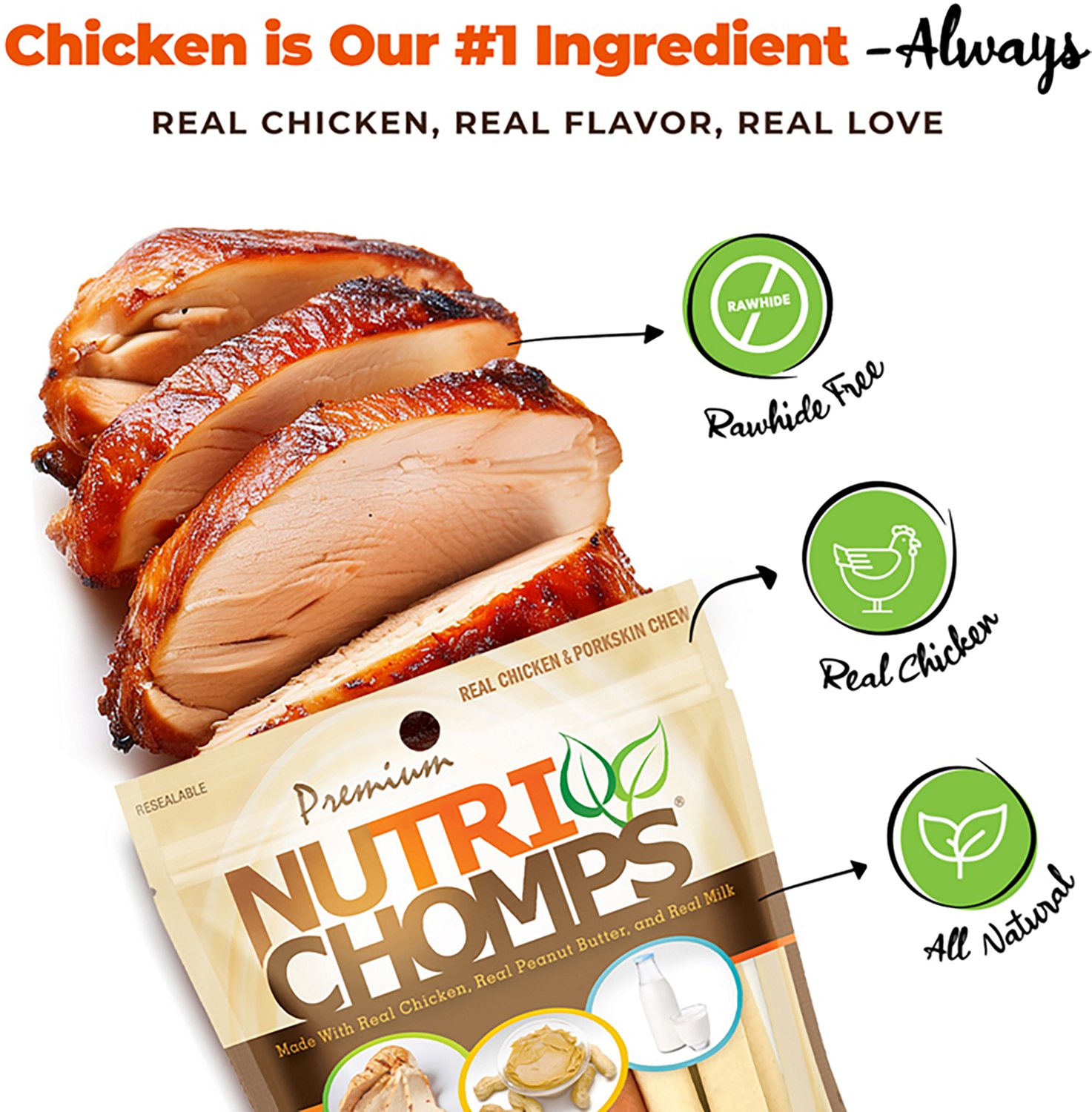 Nutri Chomps Assorted Flavor Mini Twists 15-count - view number 2