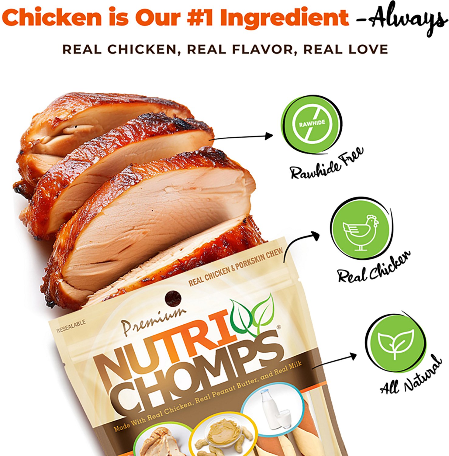 Nutri Chomps Assorted Flavor Wrapped Twists 12-count - view number 2