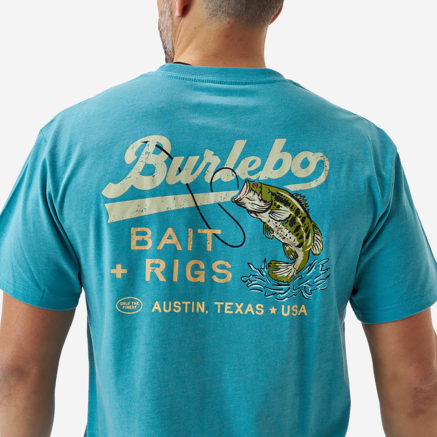 BURLEBO Men's Bait and Rigs T-shirt - view number 5