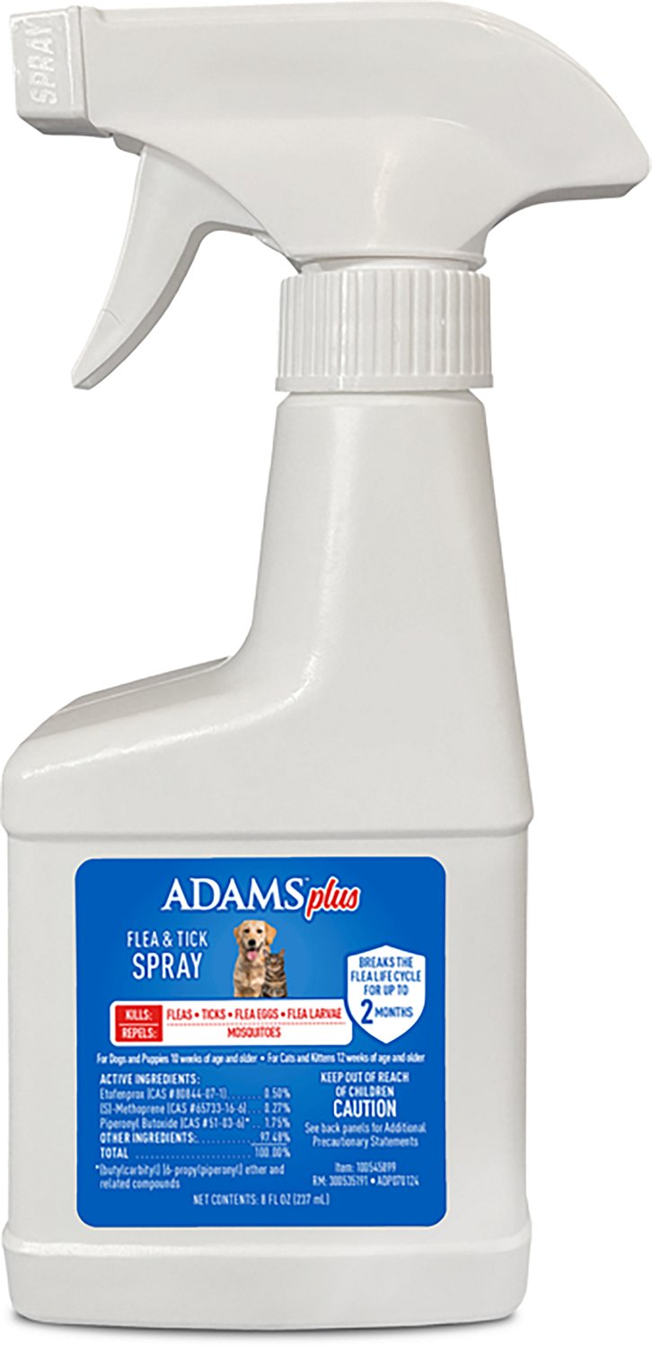 Adams Plus Flea & Tick 8 oz Spray